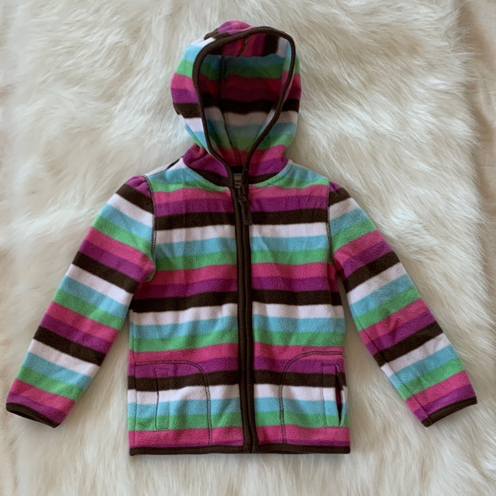 Old Navy Colorful Striped Kids Hoodie